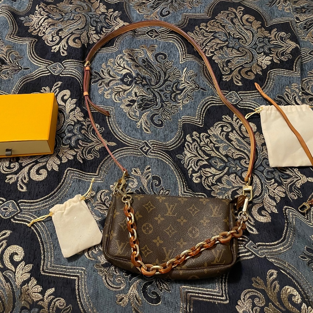 AUTHENTIC Louis Vuitton Monogram POCHETTE Bag